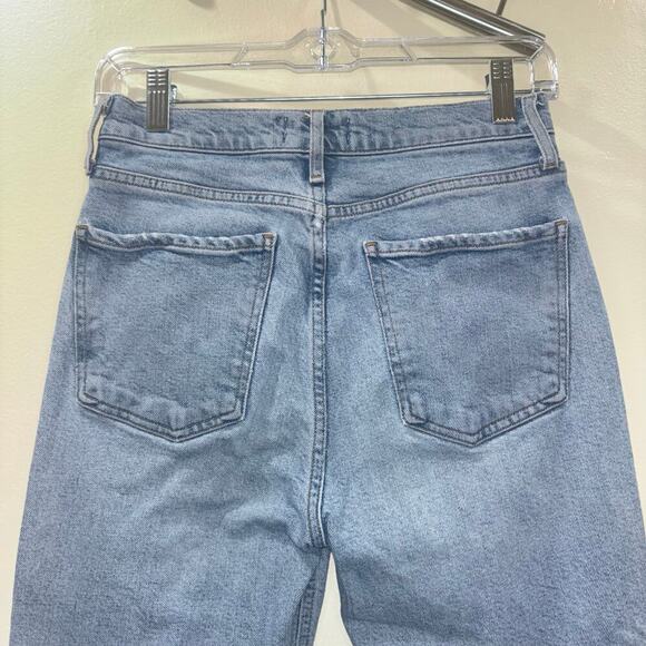 AGOLDE Nico High Rise Jeans- AGOLDE Slim Light Wash Premium Denim | Size 25 - Picture 4 of 11
